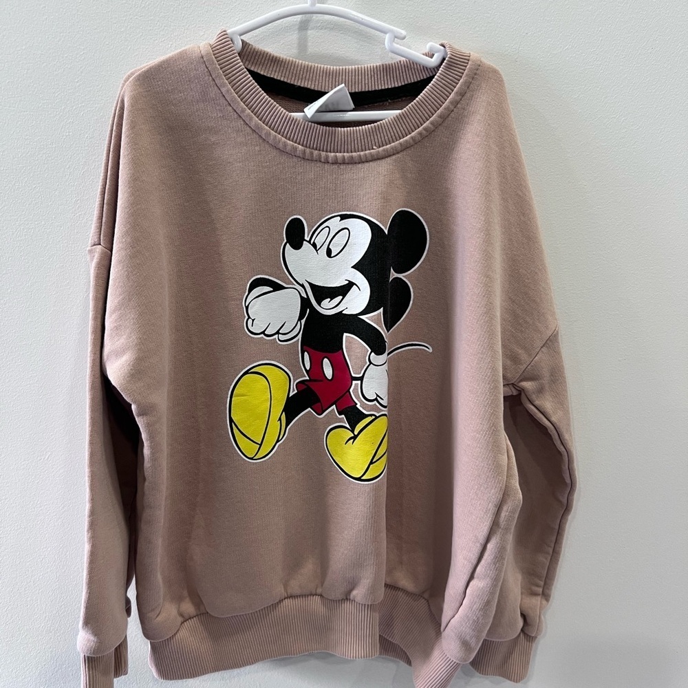 Zara Mickey Mouse Sweater Size 4/5